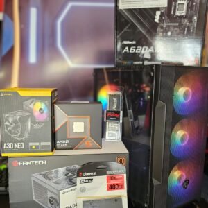 PC GAMING RYZEN 5 9600X 16GB DDR5 480GB SSD RX 9060 GT 8GB